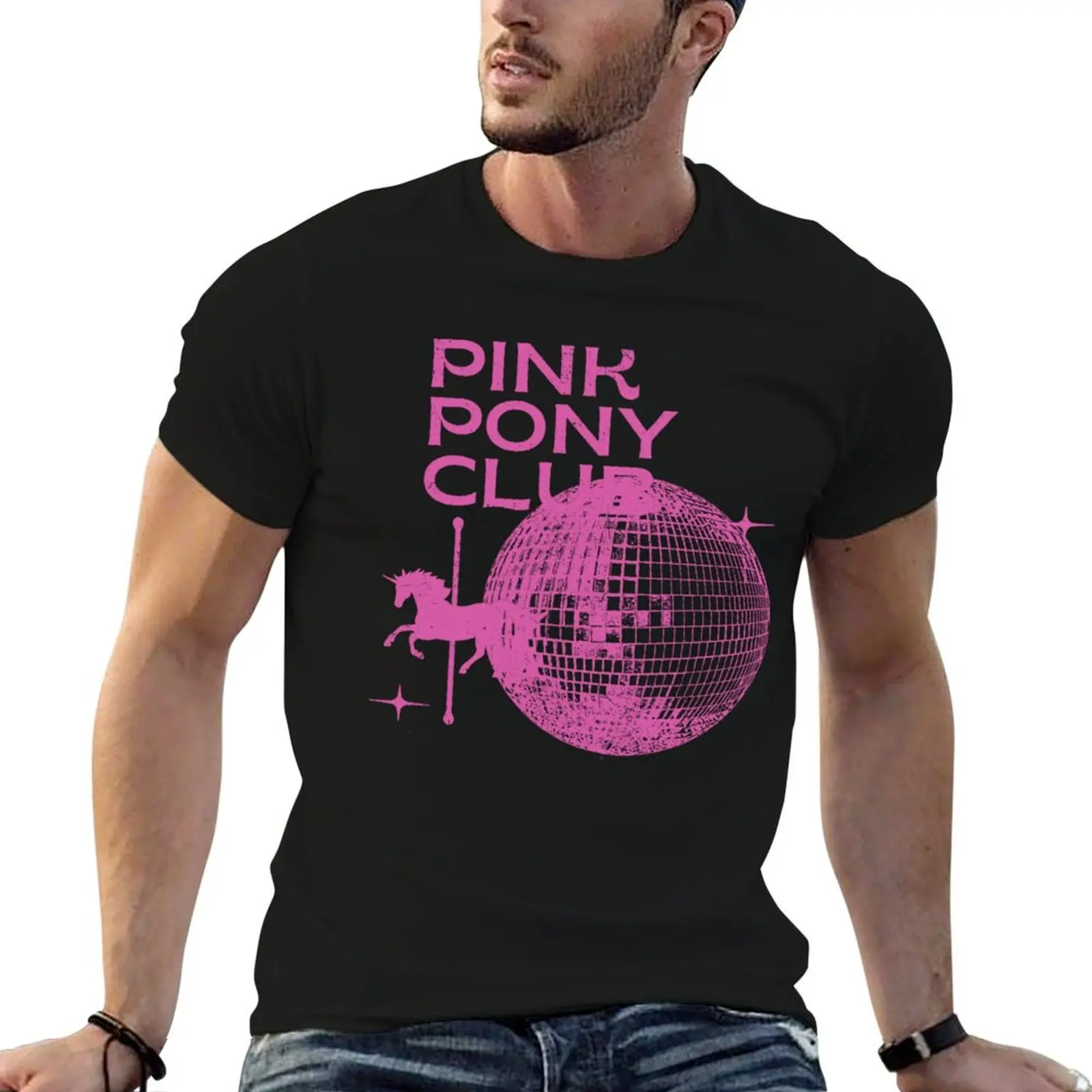 

Pink Pony Club Chappell Roan T-Shirt t shirts for man cotton funny t shirts with prints T-Shirt