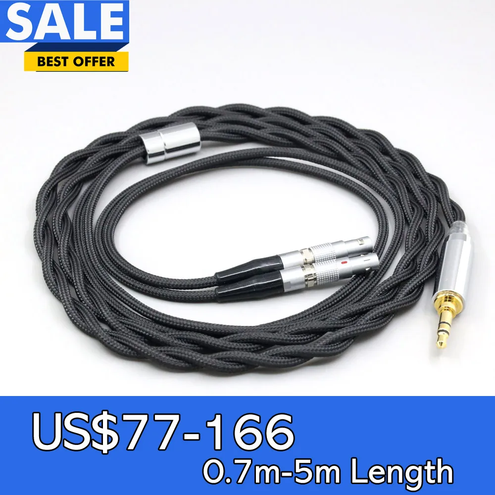 

Nylon 99% Pure Silver Palladium Graphene Gold Shield Cable For Ultrasone Veritas Jubilee 25E 15 Edition ED 8EX LN008308