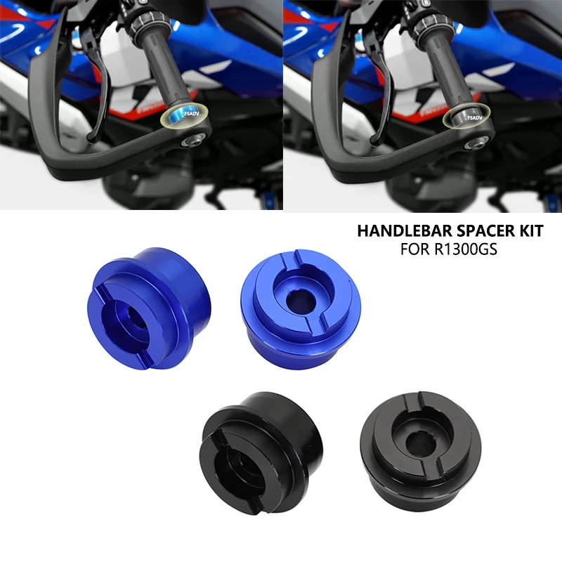 

R1300GS Handlebar Spacer Kit For BMW R 1300 GS Adventure R1300 GS 2023 2024 2025 Handle Bar Side End Caps Motorcycle Accessories