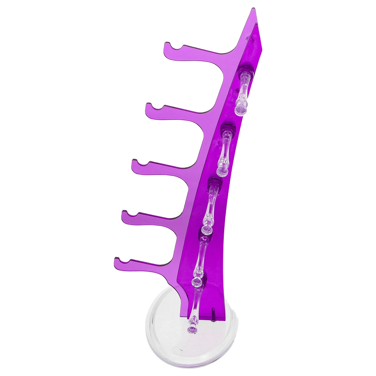 

Sunglasses Display Stand 5-Tier Plastic Eyeglass Holder Rack Space-Saving For Retail Store Home Organizer Decorative Frame