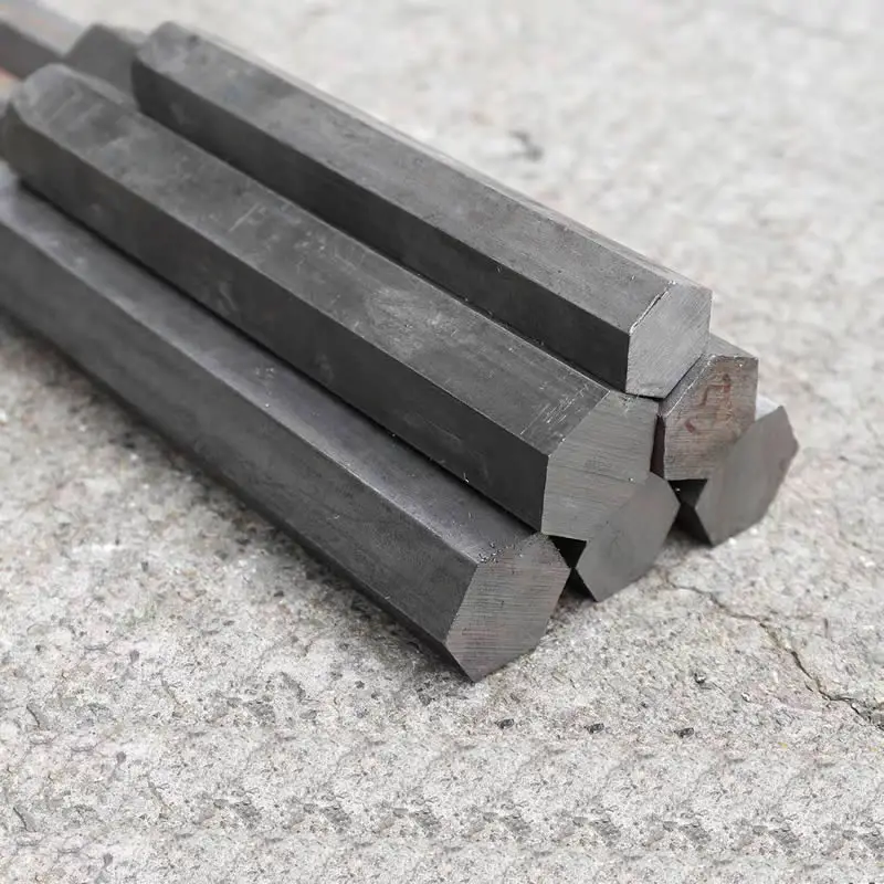 الكربون الصلب سداسية بار قضيب الجانب الآخر 5 6 7 8 9 10 11 12 13 14 15 16 17 18 19 20 مللي متر عالية القوة ل سكاكين التروس