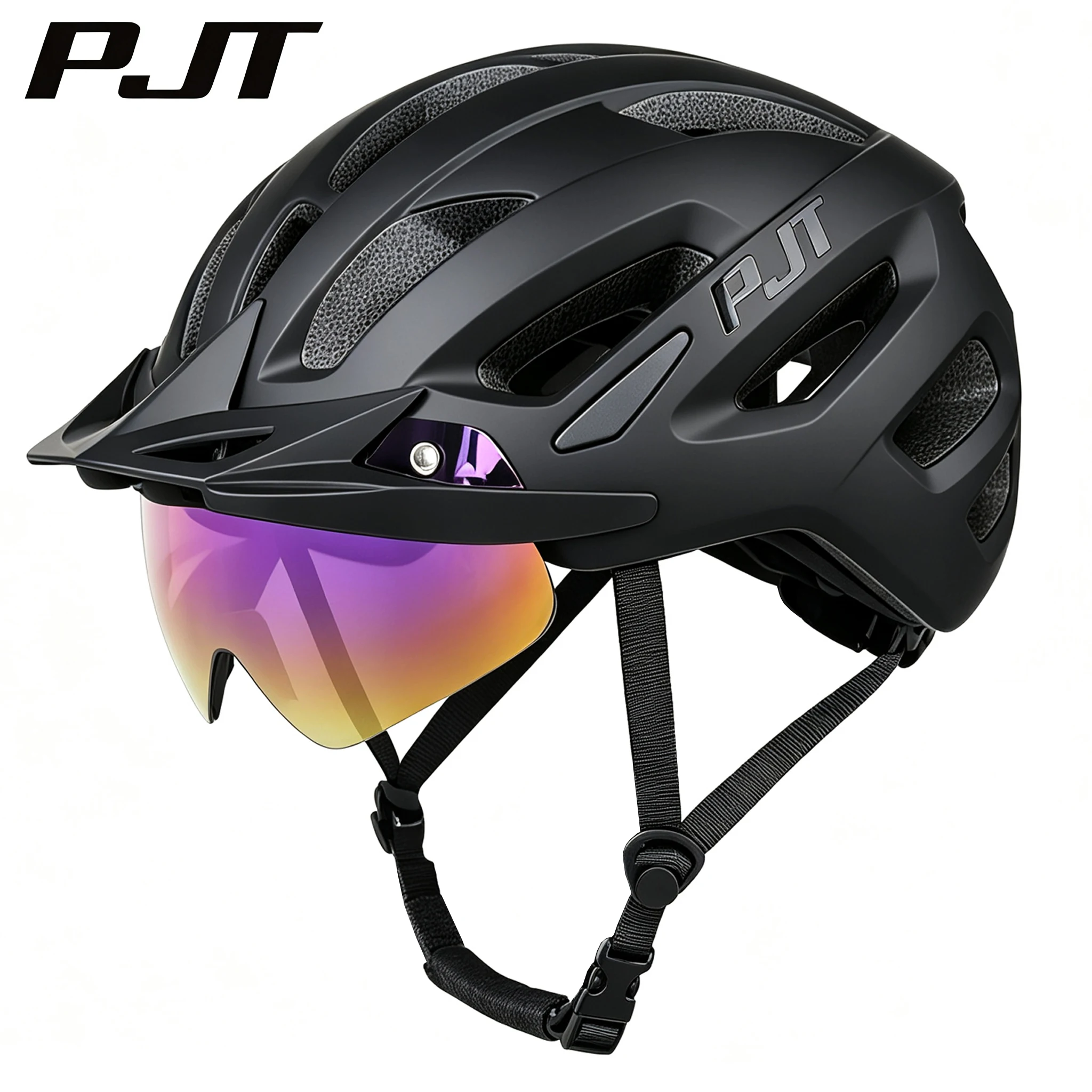 4 In 1 Bike Helmet Magnetic Attraction+Sun Visor Bicycle Helmet MTB Road Cycling Helmets M L 55-61cm CE Certified Safety Helmets