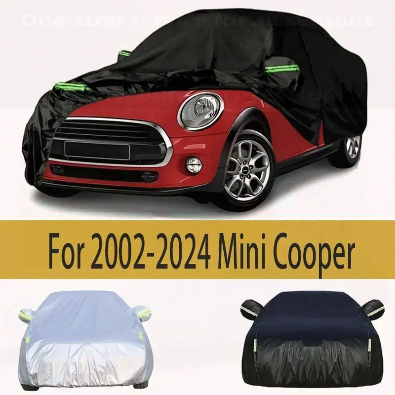 

For Waterproof Windproof for 2002 2024 Mini Cooper 2 Door Indoor Outdoor Dustproof Protection Car Covers