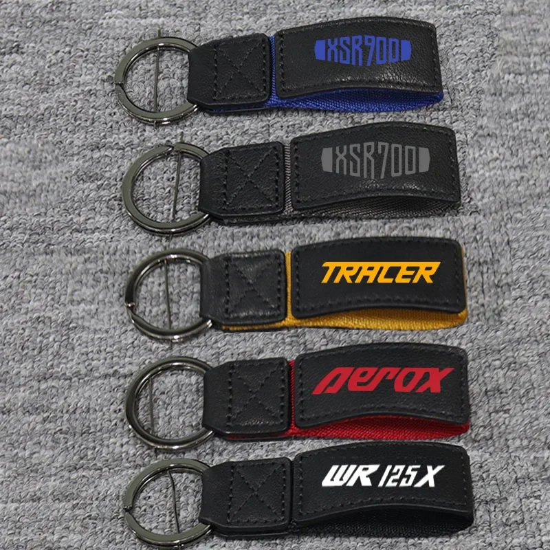 3D Key Holder Chain Collection Keychain For  XSR700 XSR900 MT09 MT07 MT10 TRACER WR125X Aerox 155 Motorcycle Key Ring Key