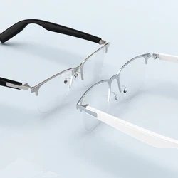 new bluetooth 5.4 smart glasses innovative replaceable frame magnetic attraction design customizable lenses business glasses