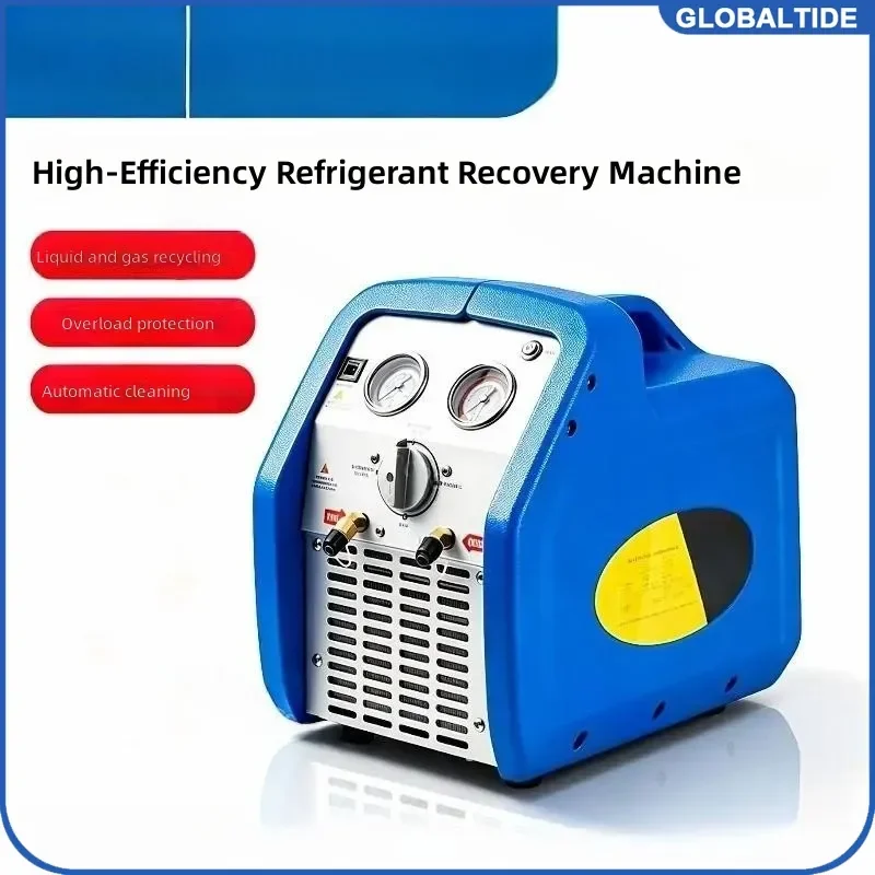 Automatic Refrigerant Recovery Machine Electric Aluminum Cylinder Recycling Unit For Air Conditioner Cold Storage System
