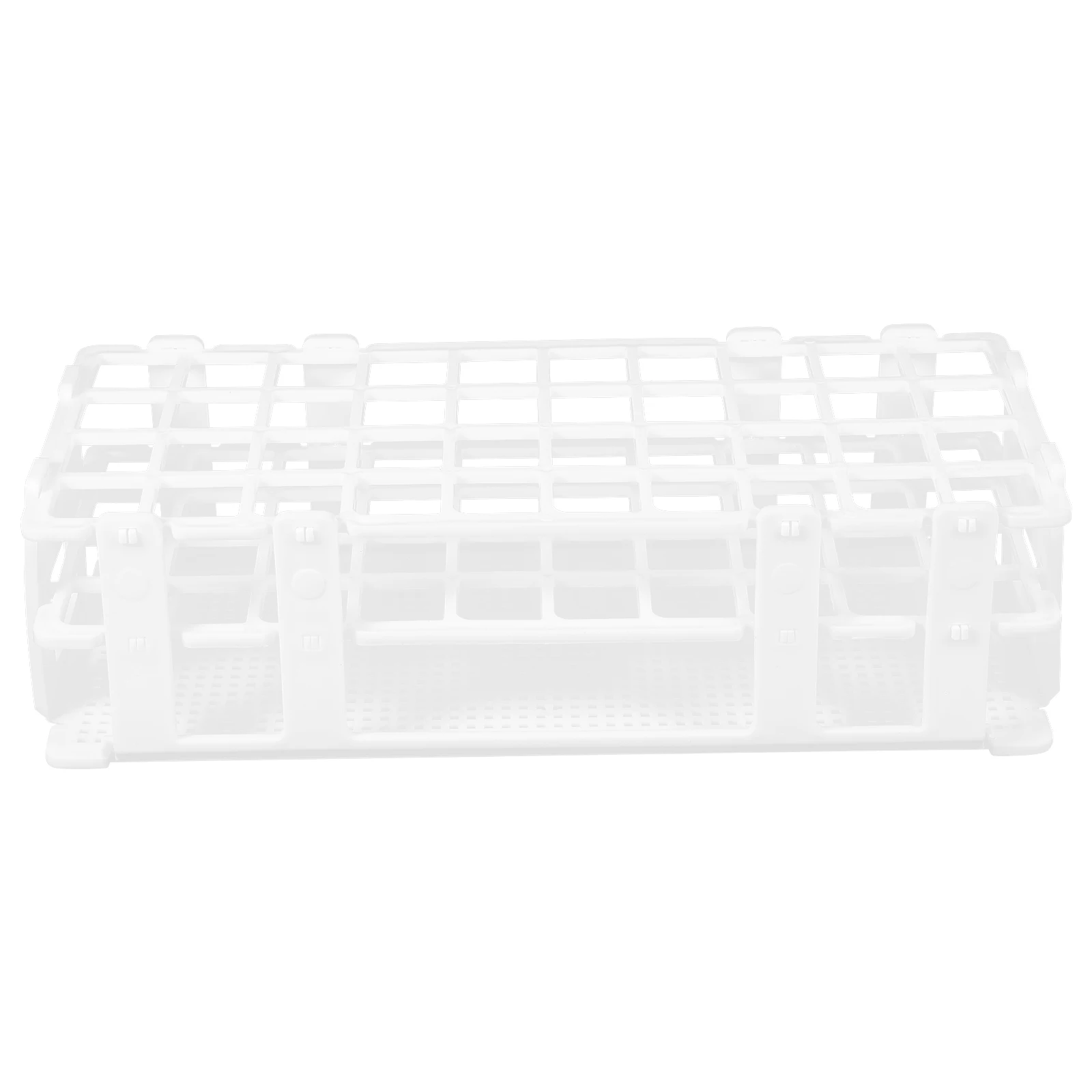 Plastic Laboratory Test Display Tube Rack 20mm*40 Holes Test Tube Rack Detachable Holder Lab Drying Stand