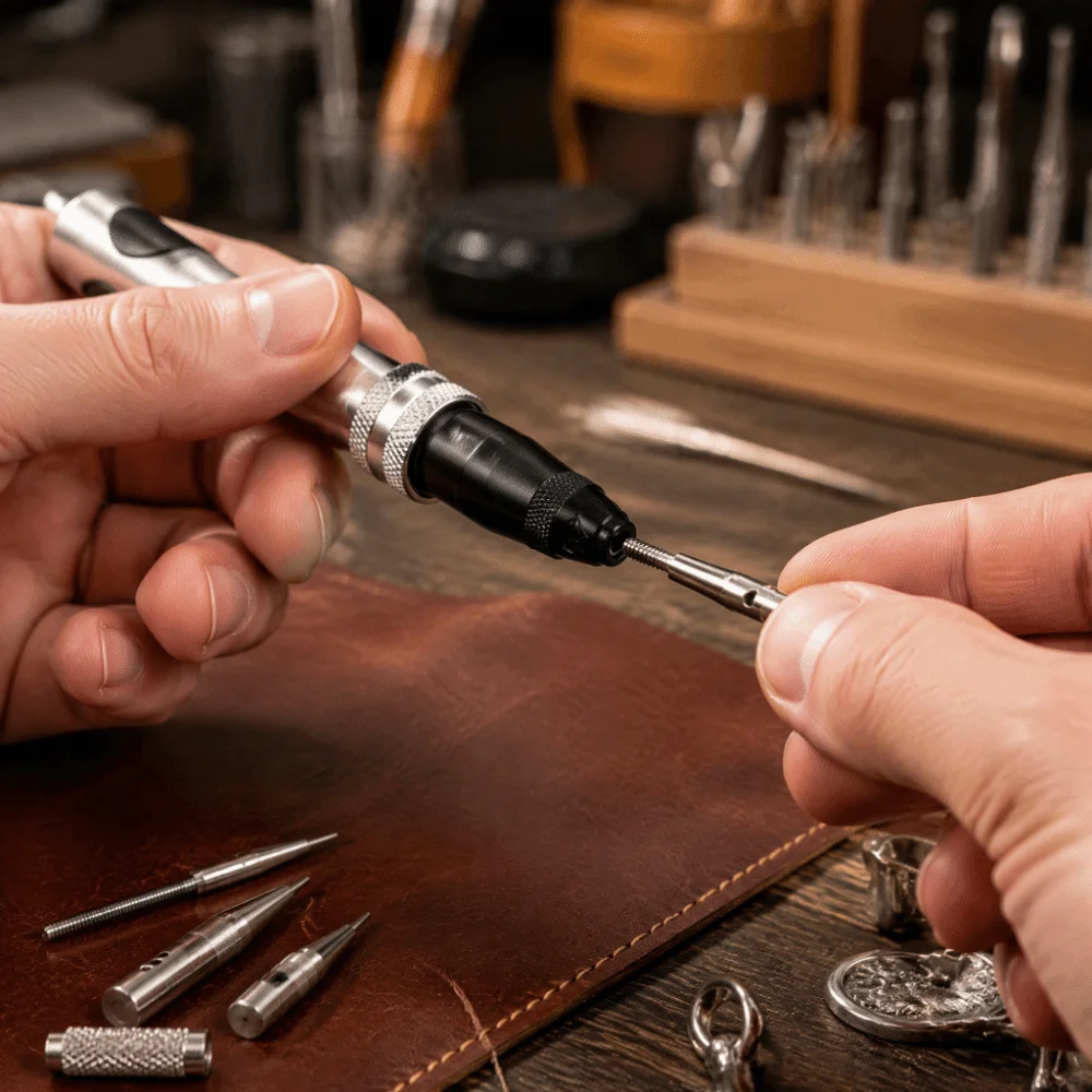 Flexible Shaft Shank Hammer Handpiece Engraving Attachment Jewelers Hammer Jewelry Engraving Hammer Handle Design