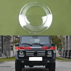 For Mercedes BENZ G-Class Big G W463 2007-2018 Headlight Cover Lens Transparent Lampshdade Lamp Shell Car Accessories Glass