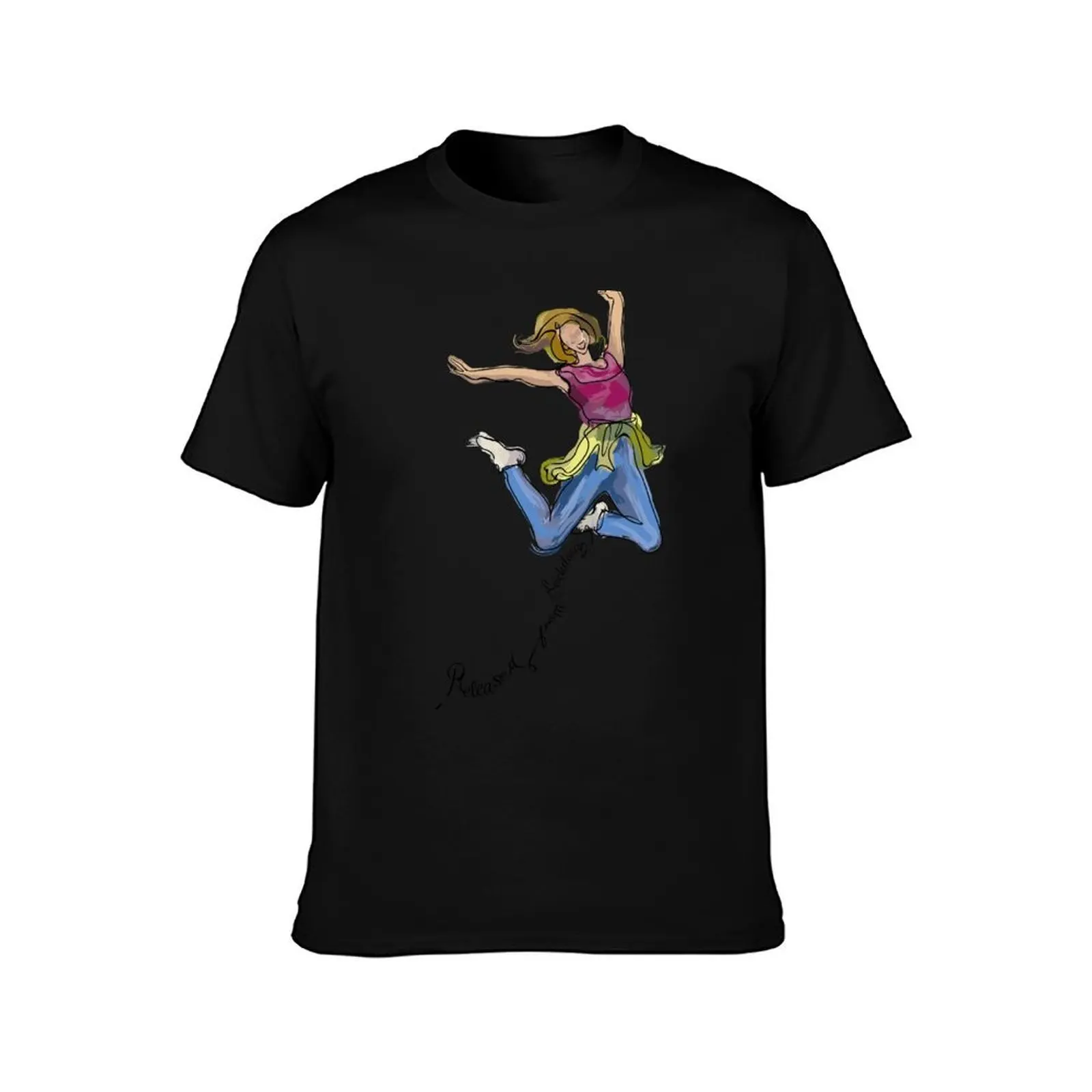 Released from lockdown T-Shirt Fashion Print Casual Short Sleeve T-Shirt