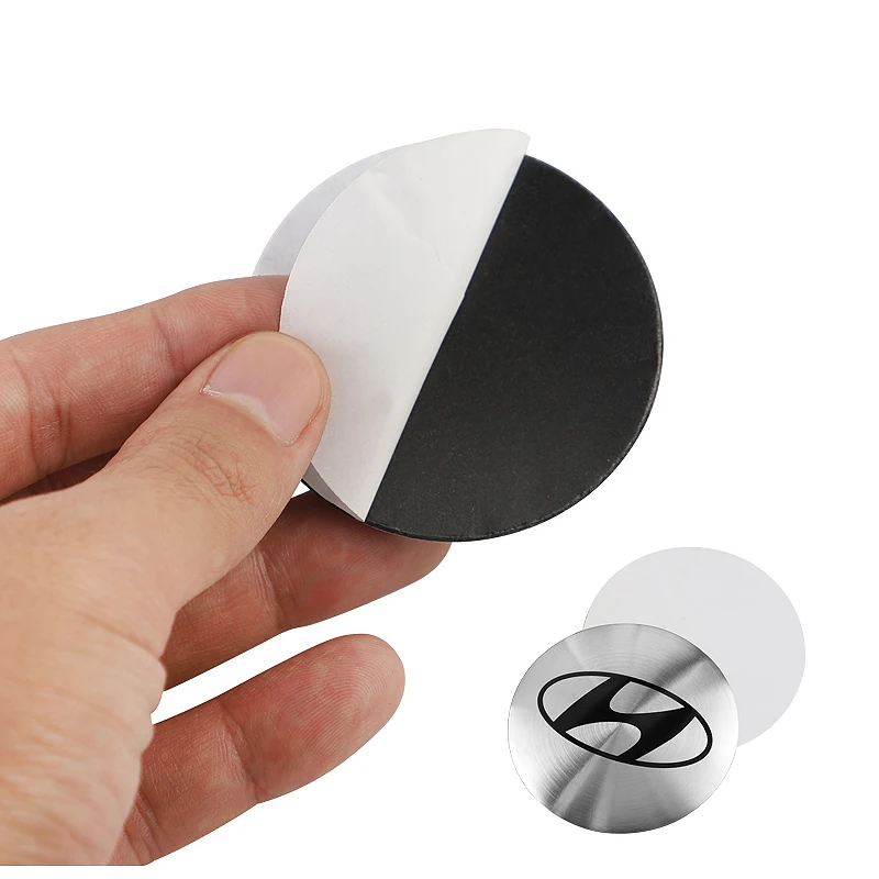 4 قطعة 56 مللي متر ملصقات عجلة السيارة غطاء محور المركزي شعار السيارة شارة مائي لشركة هيونداي جينيسيس N-LINE I10 I20 I30 I40 IX20 IX35 كونا #4