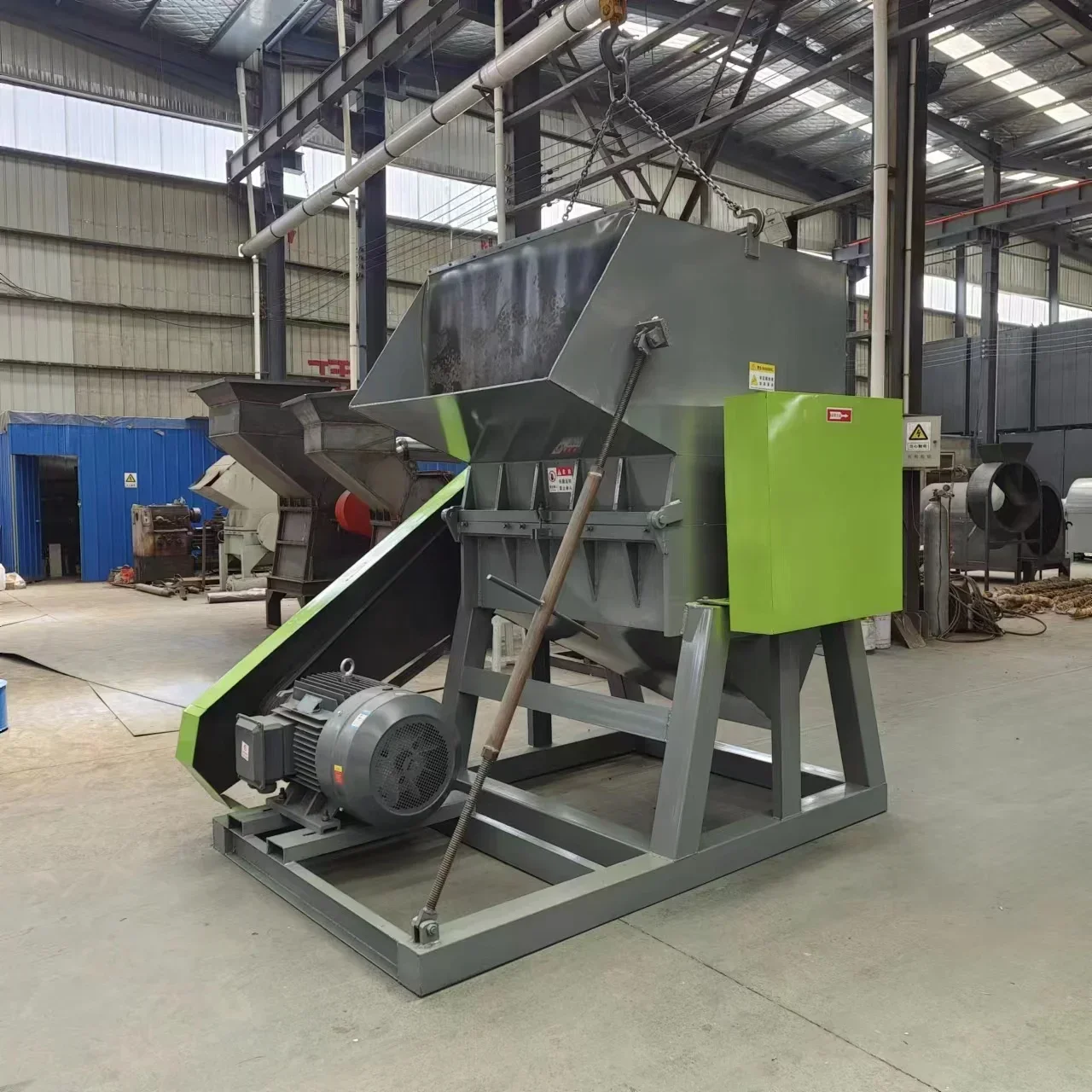 Practical Dual Shaft Cutting Crusher for Multi-material Recycling Shredding