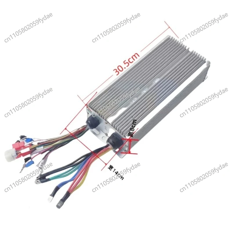 

6072V Permanent Magnet Synchronous Controller 36 Tubes 2500W for High-speed Modification of High-power
