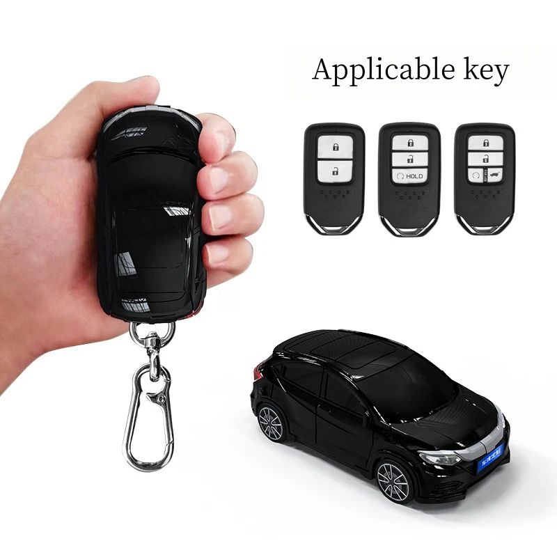 For Honda Vezel Key Cover Car Model Key Protective Case Creative Personalized Gift Car Key Pack Buckle Accessories Key Cover