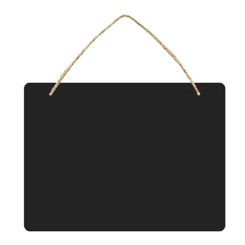 W89C doppelseitig löschbare Tafelschilder kleines Message Board Hanges Blackboard -Schild für Hochzeitsbäckereien Home Party