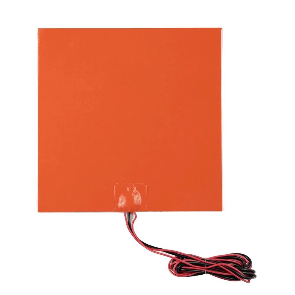 200mm X 200mm 400W 100K Thermistor Silicone Heater Printer Heating Pad Waterproof Parts Hot Bed