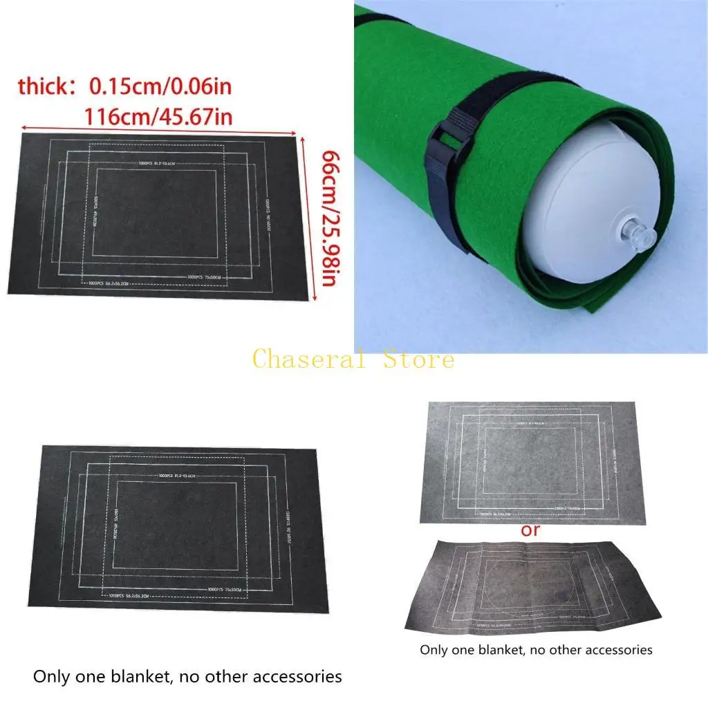 E7CE Felt Puzzle Roll Mat Holder 1000-1500pcs Home Decor Transport Storage Puzzle Saver Supplies Accessories Large Pad