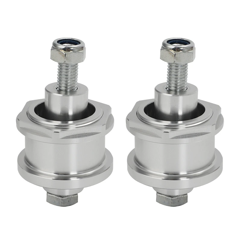 For GM G-Body Cars 1978-1988 Chevrolet Aluminum Rear End Spherical Housing Bushings Kit Silver