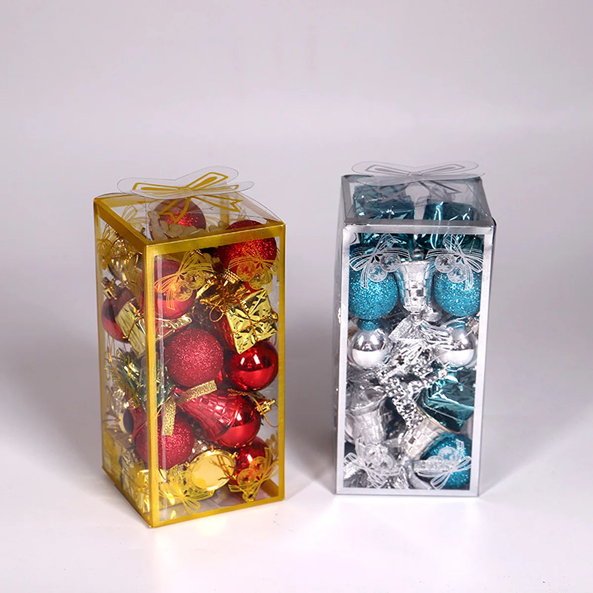 

32Pcs Christmas Tree Hanging Ball Decoration Sky-Blue Pendant Creative Xmas Decor Home Party Ornament Christmas Decoration