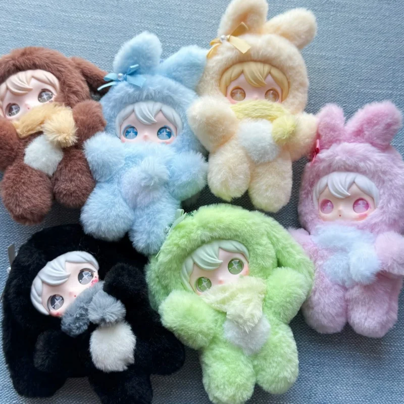 

Genuine Shyshy Shiny Little Rabbit Series Vinyl Plush Pendant Blind Box Trendy Doll Desktop Ornament Surprise Toy Gift For Girls