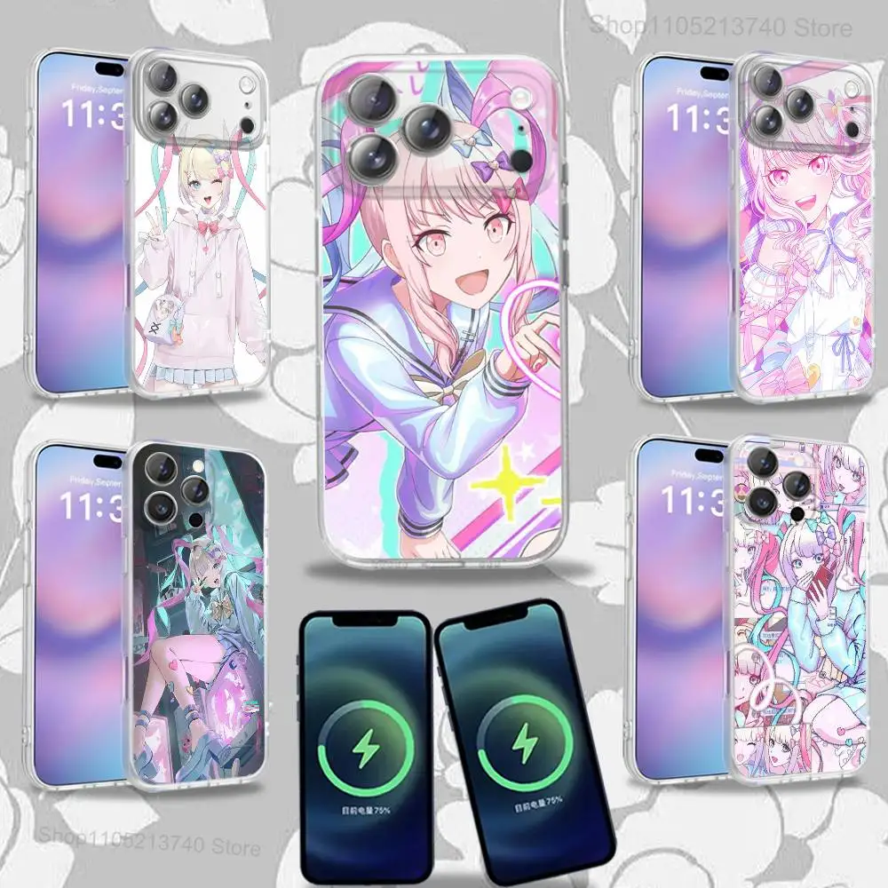 

N-Needy Streamer Overload Phone Case For iPhone 15,12,11,14,13,17,16,Plus,Air,Pro,Max,E,Mini for Magsafe Magnetic Frosted