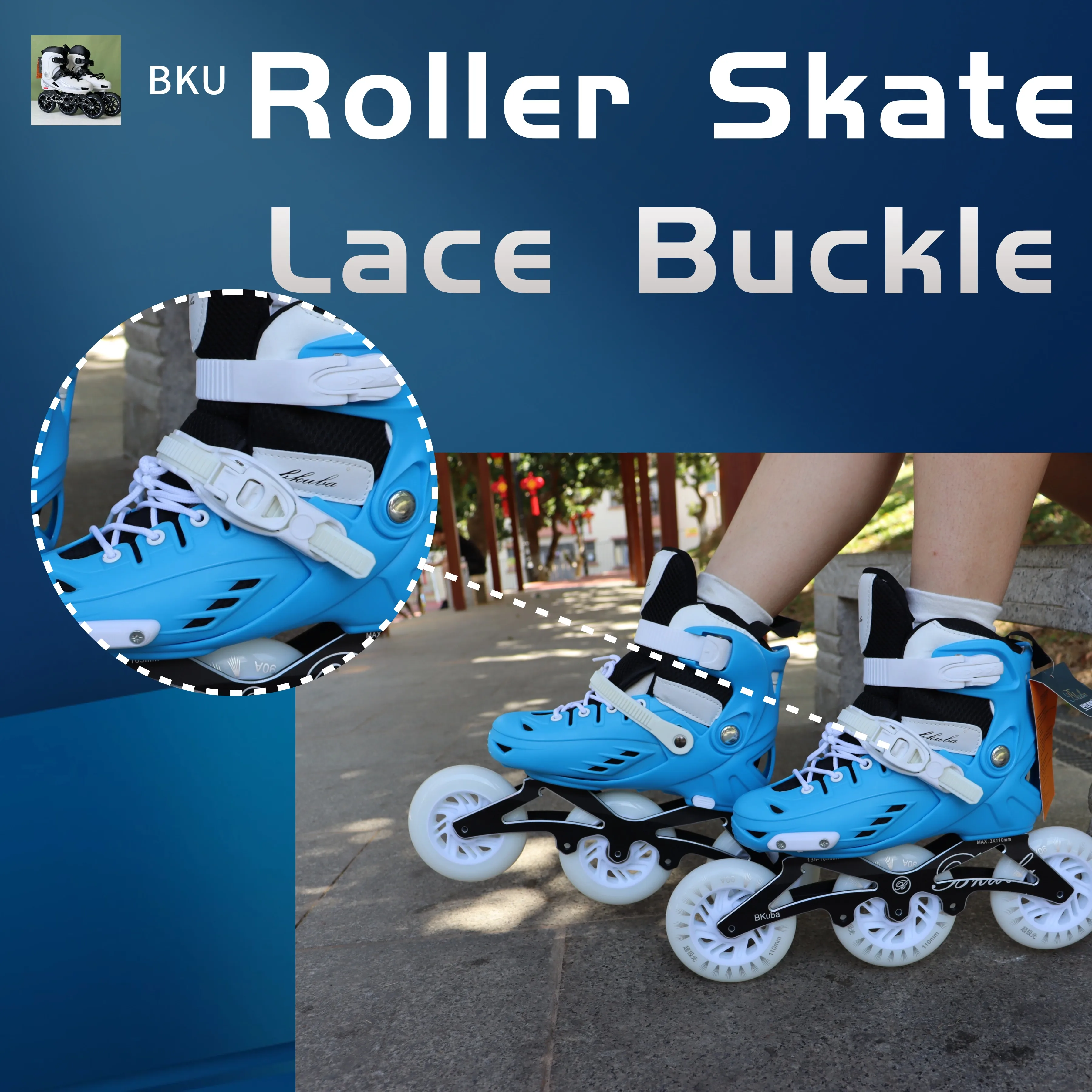 2 Sets Roller Ratchet Skates Speed Ratchet Skates Straps Fixing Buckle Universal Buckle Straps Roller Skate Accessories Easy use