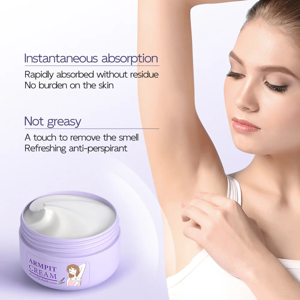 Underarm Antiperspirant Deodorant Cream, Providing All-day Sweat Control, Odor Suppression, and Sweat and Odor Prevention.