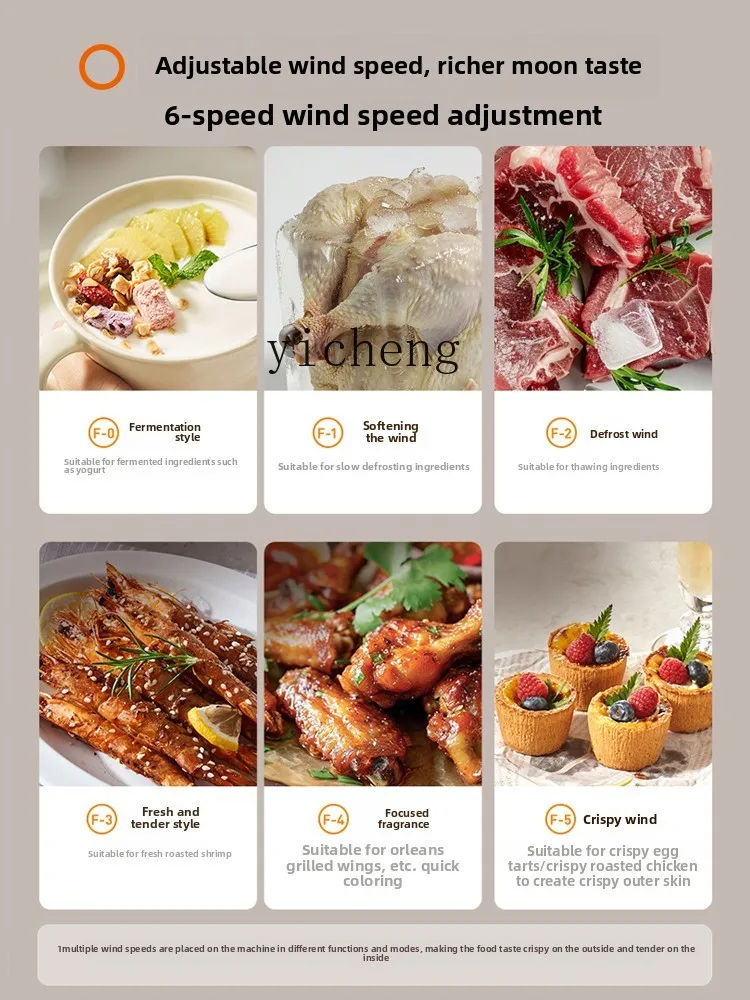 ZK air fryer household new visual skim air electric fryer large capacity multi-function oven cooking machine