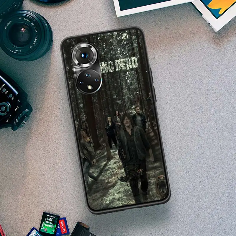 The Walking Dead Man Phone Case For Honor 50 20 Pro 1020i 10 9 Lite 9X 8A 8S 8X 7S Huawei P SmartZ 2021 Y5 Y6 Y7 Y9 Cover