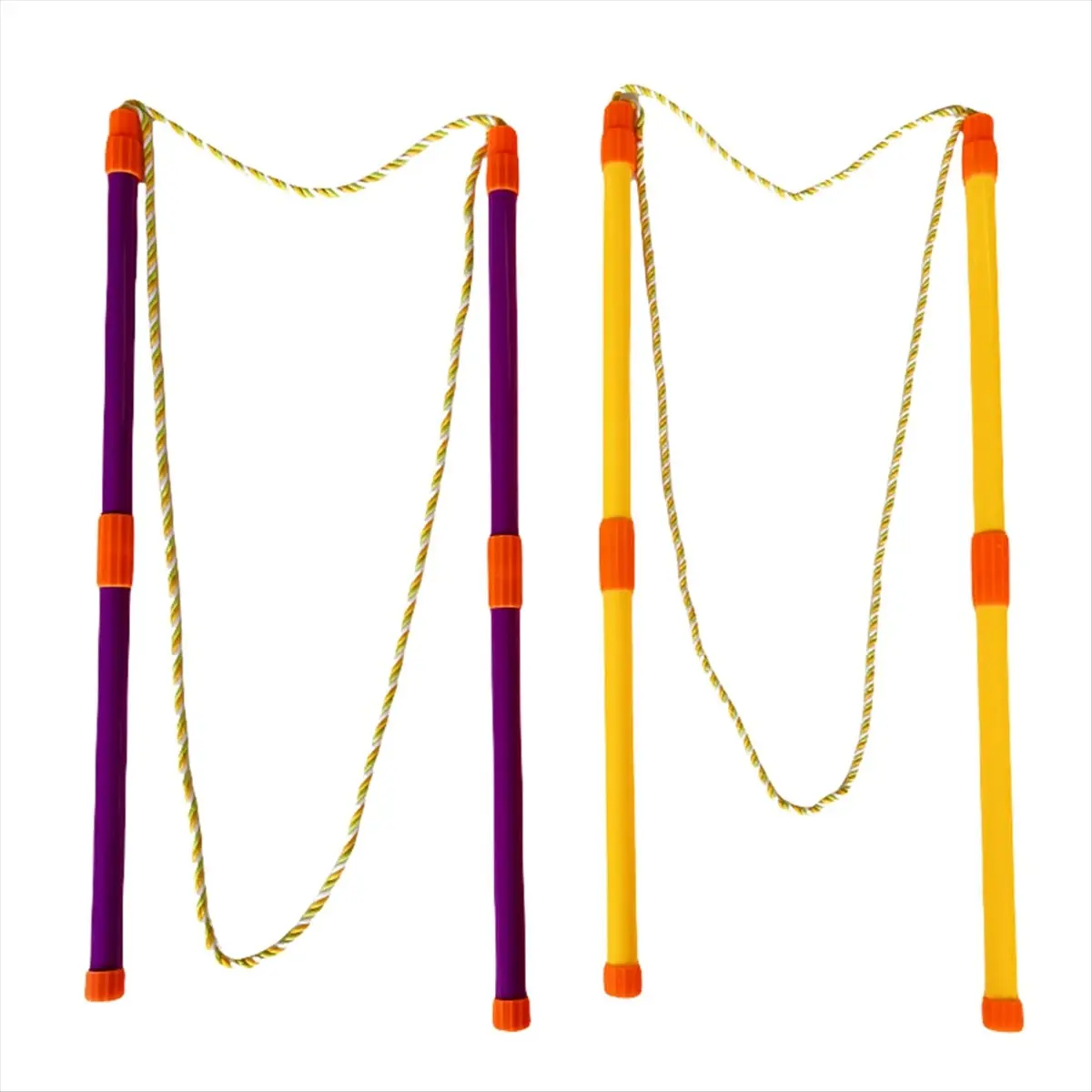 【Buy New】Detachable Double-Pole Bubble Rope, Colorful Bubble Ring, Colorful Bubbles, Large-Size Bubble Performance Tool