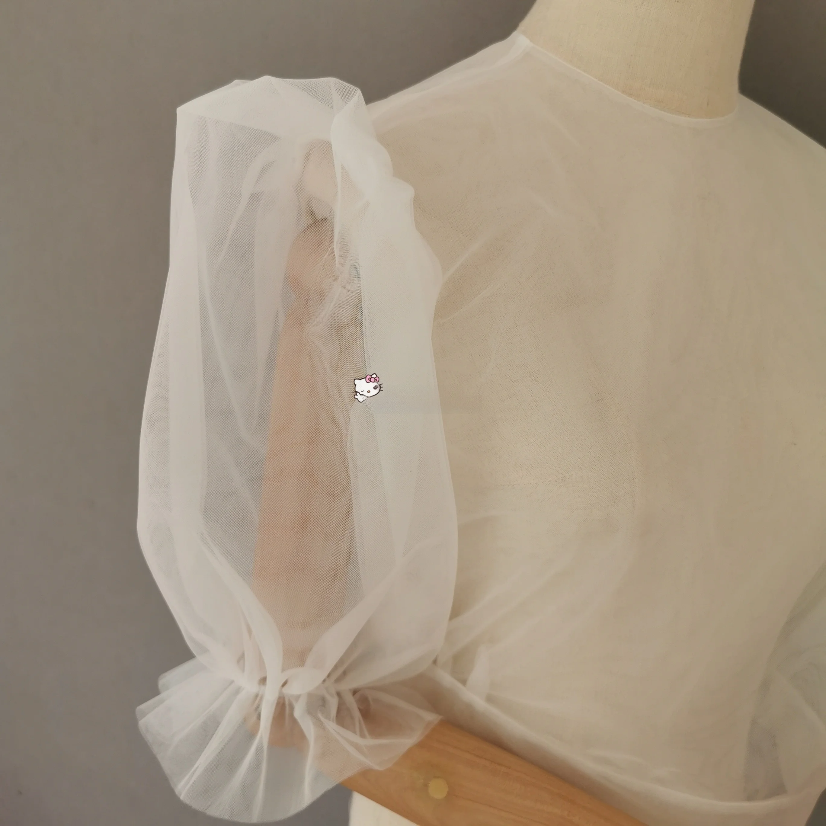 

Soft Tulle Bubble Sve Inner Wear Wedding Dr Meat Concealing Small Jaet Spring Autumn Season Other Fabric Accories