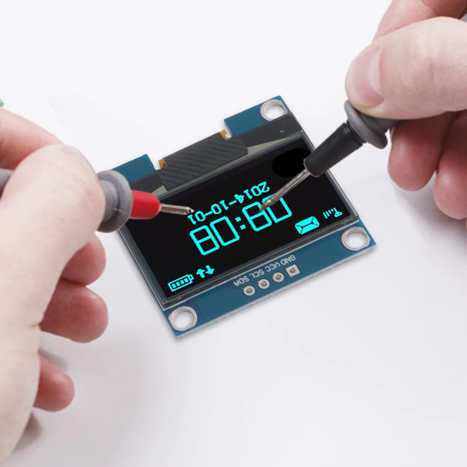 

Инновационная технология самостоятельной освещения в 1, 3-дюймовом модуле OLED-дисплея, предназначенная для разрешения экранов I2C 128x64