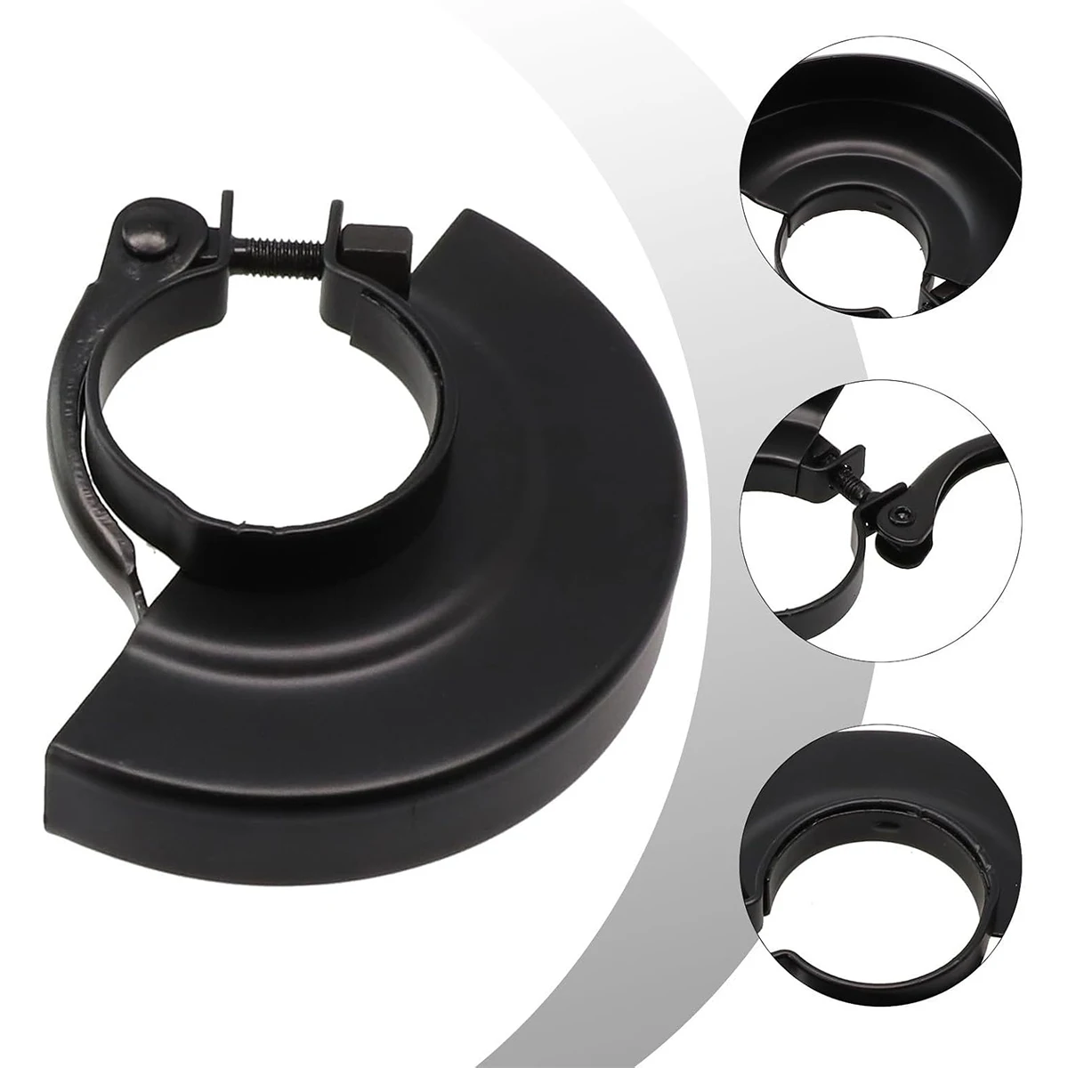 Grinder Guard Fits for Angle Grinder Wheel, Black Adjustable Angle Grinder Shield Protective Cover Wheel Safety Guard