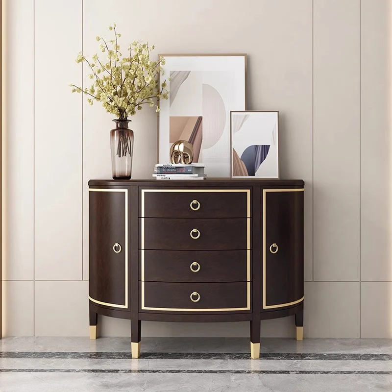 

American Vintage Console Table Elegant And Subtle Premium Classic Console Table With Storage Design Bureau Furniture Living Room