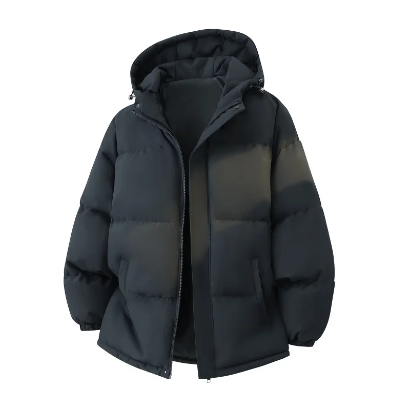 سترة قطن بغطاء للرأس عالية الجودة للرجال لشتاء 2025، معطف كاجوال متعدد الاستخدامات مقاوم للعرق #5