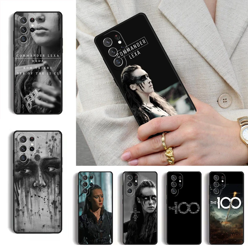 The 100 Heda Lexa Phone Case for Samsung Galaxy S26 S25 Ultra S24 S23 S22 S21 Plus Note 10 Bumper Cover
