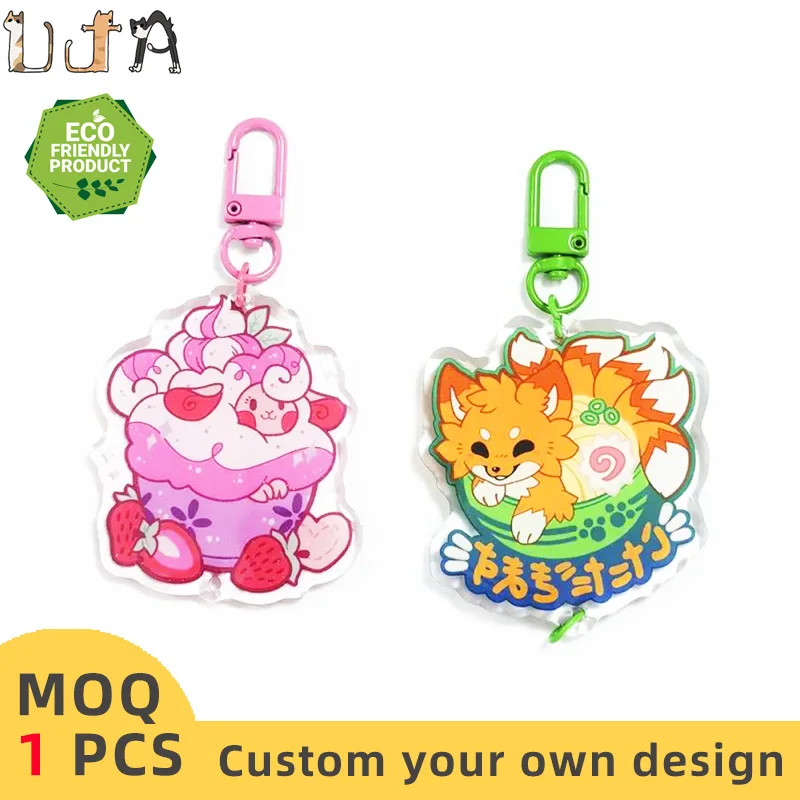 UJA CNC Diamond Cut Basketball Keychains Bow Keychain Card Holder Display Stand Designer Blank Sublimation Acrylic Epoxy Charms