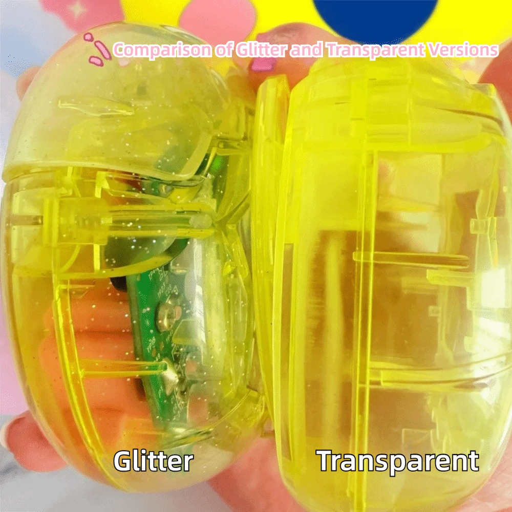 Bunte Ersatzhülle Premium Hartschalen-Kristall-Ersatzgehäuse Transparente Teile für Tamagotchi Paradise – Detail 10