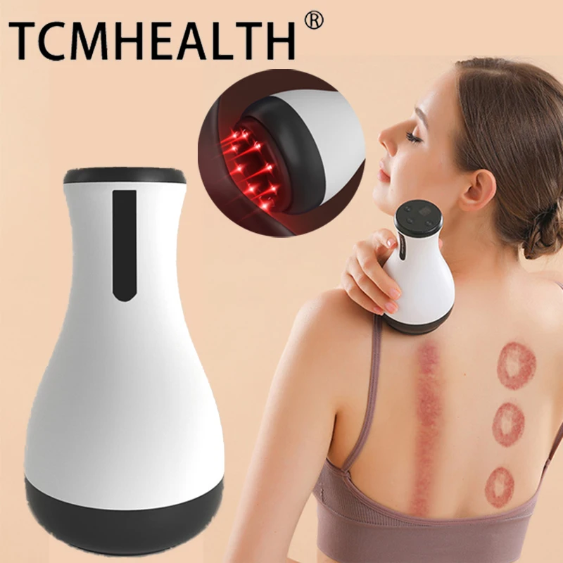 Intelligent Electric Vacuum Cupping Massage Body Cups LCD Display Anti Cellulite Magnet Therapy Guasha Scraping Fat Burner