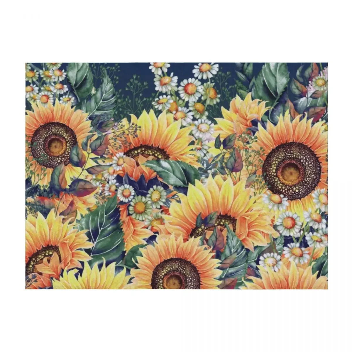 

Vintage Garden 3 Throw Blanket Sofa Quilt Camping Luxury Brand Large Blankets