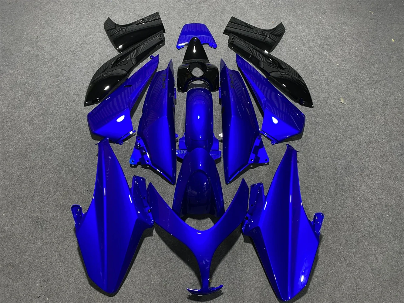 

New ABS JP Motorcycle Fairings Kit Fit For YAMAHA TMAX500 2008 2009 2010 2011 08 09 10 11 TMAX Bodywork Set blue