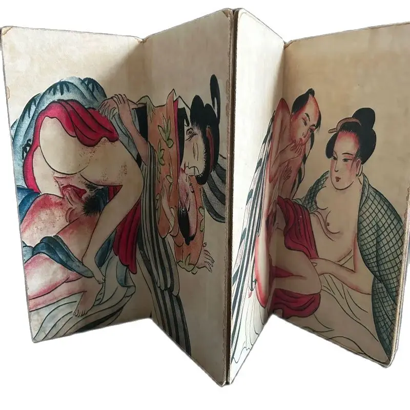 Free Shipping Shunga Ancient Painting Japan Body Sex Old Book Art Picture Album