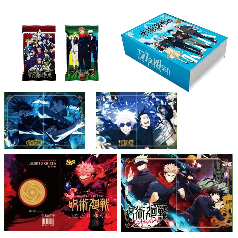 Jujutsu Kaisen Collection Card Booster Box BUNNY CARD Shibuya Incident Rare Anime Table Playing Game Board Cards