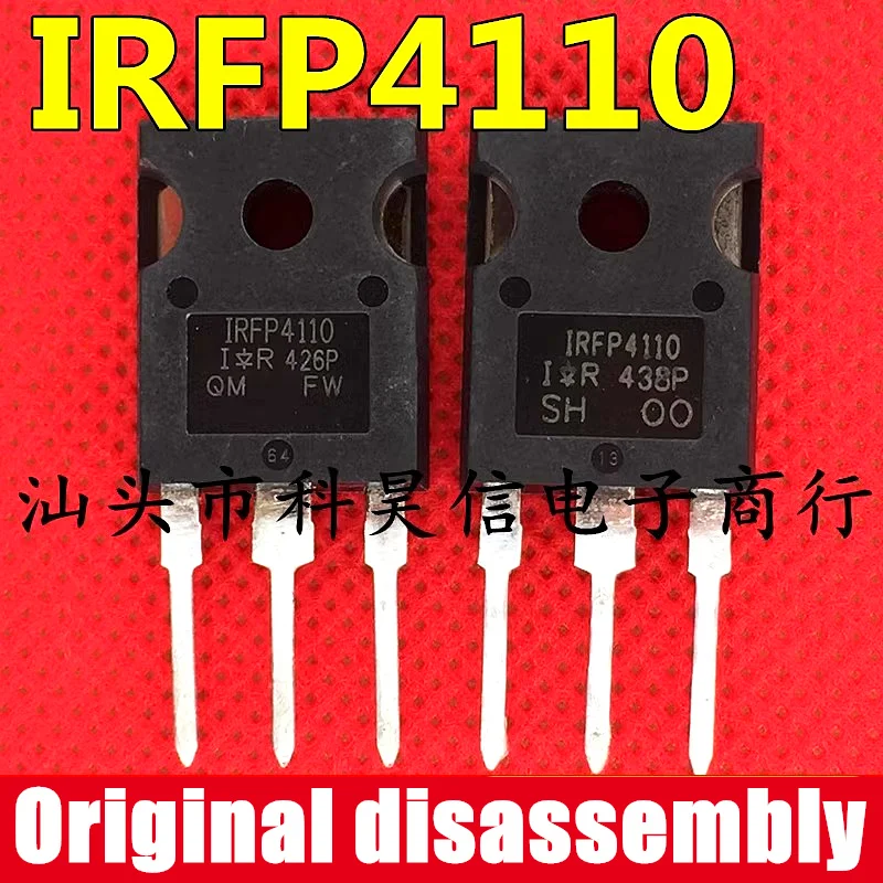 1PCS Genuine Original disassembly IRFP4110PBF IRFP4110 180A100V TO-247 MOSFET In stock