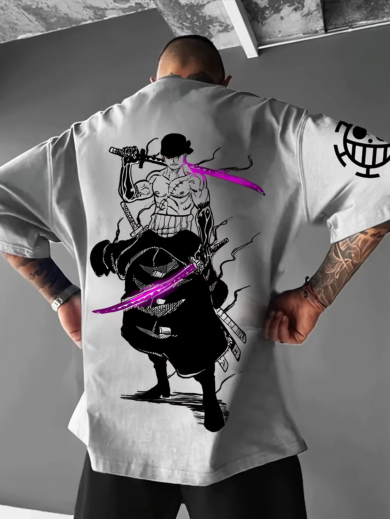 

Аниме ONE PIECE Zoro Harajuku летняя футболка мужская хлопковая футболка большого размера для фитнеса винтажная уличная женская повседневная свободная футболка с короткими рукавами
