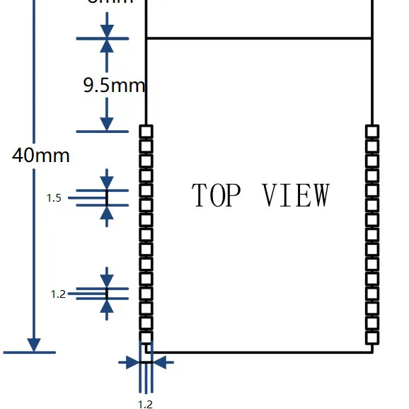 High Power UWB Positioning Base Station UWB Positioning Module UWB Positioning Module Long Distance TOF, TDOA, PDOA