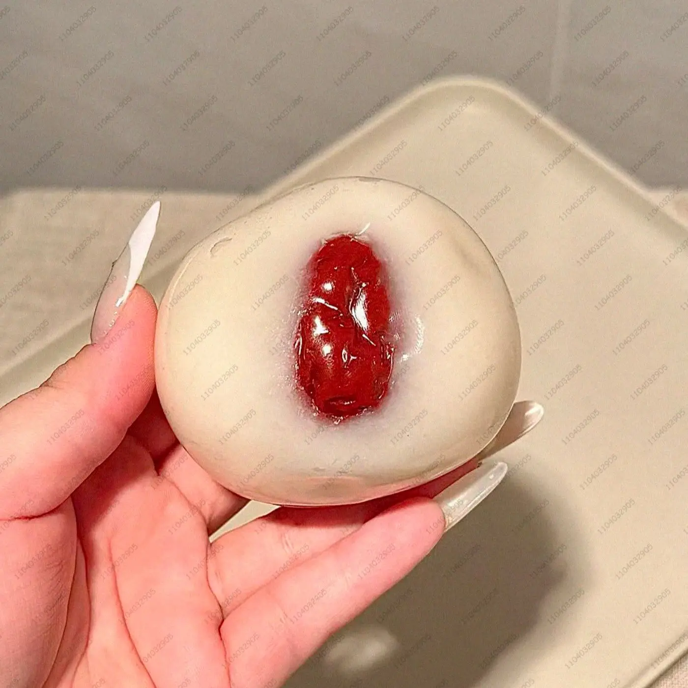 Pelota Antiestrés de Mochi con Aceite de Coco, Juguete Sensorial ASMR, Alivio del Estrés, Juguete Antiestrés para Niños y Adultos, Regalo