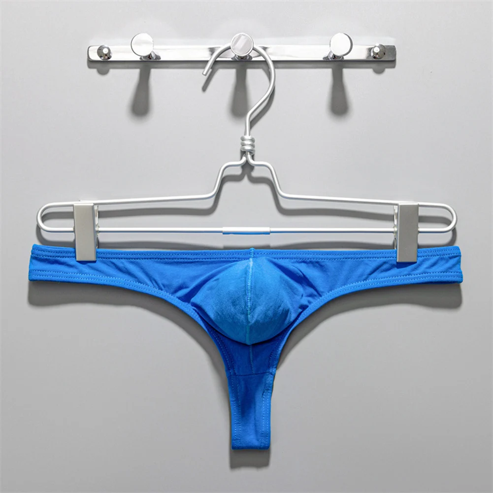 

Sleep Bottoms Daily Knickers Male Cotton Underwear Low Waist Thongs Men's Panties Gay Pouch Breathable T-back Briefs G Strings