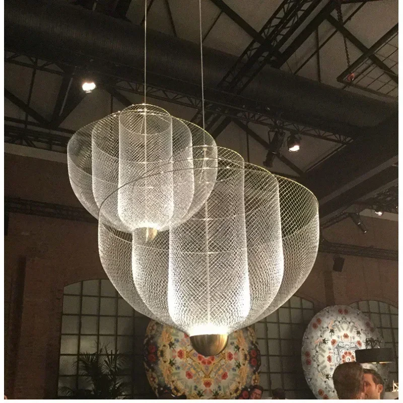 Niederlande Moooi Metall Kronleuchter Nordic Beleuchtung Glanz Designer Geometrische Hohl Loft Anhänger Hängen Lampen Luminaria Dimm