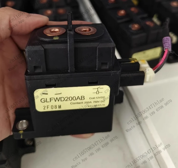 High Voltage DC Relay GLFWD200AB Functionally Intact, Test OK